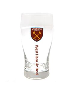 West Ham United FC Tulip Pint Glass Maznun Football