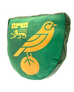 Norwich City FC Crest Cushion Maznun Football
