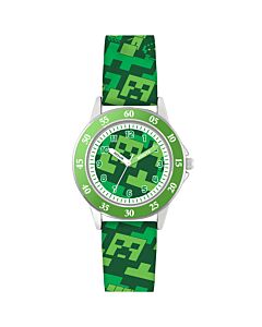 Minecraft Junior Time Teacher Watch Creeper Maznun Football