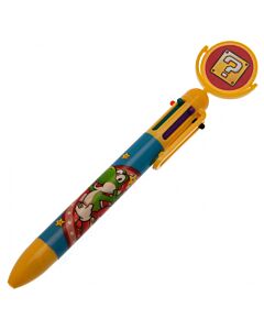 Super Mario Multi Coloured Pen Maznun Football