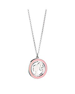 Barbie Spinning Silhouette Necklace Maznun Football