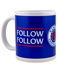 Rangers FC Crest Mug Maznun Football
