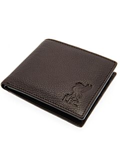 Liverpool FC Brown Leather Wallet-143809 Maznun Football