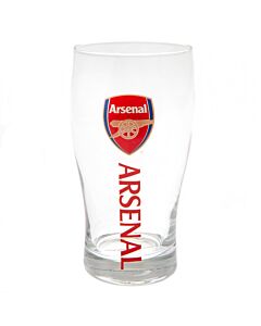 Arsenal FC Tulip Pint Glass Maznun Football