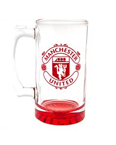 Manchester United FC Stein Glass Tankard Maznun Football