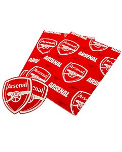 Arsenal FC Text Gift Wrap Maznun Football