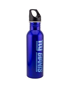 New York Giants Steel Water Bottle Maznun Football