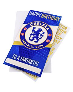 Chelsea FC Personalised Birthday Card Maznun Football