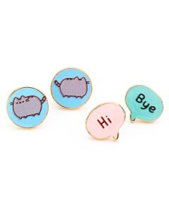 Pusheen Stud Earrings Set Maznun Football