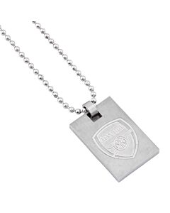 Arsenal FC Dog Tag & Chain Maznun Football