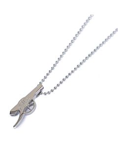 Arsenal FC Stainless Steel Cannon Pendant & Chain Maznun Football