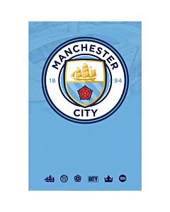Manchester City FC Crest Poster 162 Maznun Football