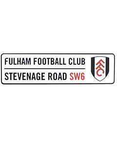 Fulham FC Window Sign Maznun Football