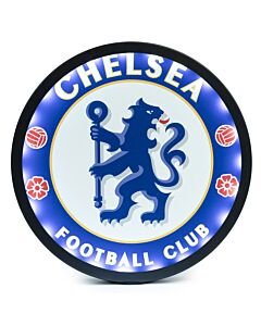 Chelsea FC Metal LED Logo Sign Maznun Football