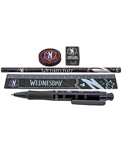 Wednesday 5pc Stationery Set Maznun Football