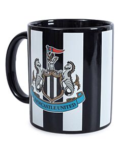 Newcastle United FC Striped Mug Maznun Football