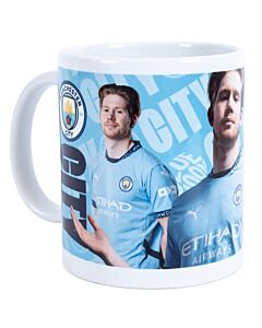 Manchester City FC De Bruyne Mug Maznun Football