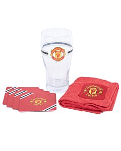 Manchester United FC Core Stripe Mini Bar Set Maznun Football