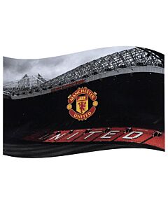 Manchester United FC Old Trafford Flag Maznun Football