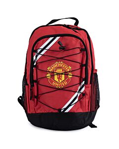 Manchester United FC Core Stripe Backpack Maznun Football