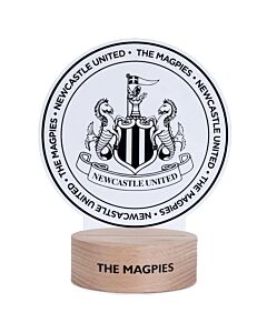 Newcastle United FC LED Crest Light Maznun Football