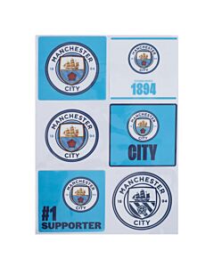 Manchester City FC Car Decal Set Maznun Football