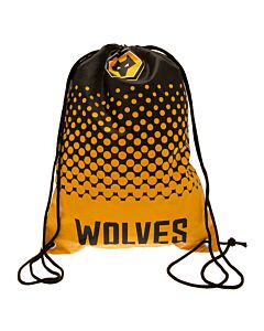 Wolverhampton Wanderers FC Fade Gym Bag Maznun Football