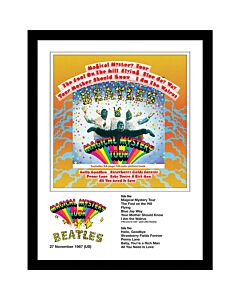 The Beatles Magical Mystery Tour Framed Collector Print Maznun Football