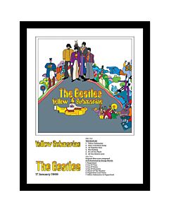 The Beatles Yellow Submarine Framed Collector Print-TM-05496 Maznun Football