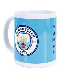 Manchester City FC Crest Mug Maznun Football