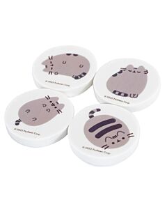 Pusheen 4pk Eraser Set Maznun Football