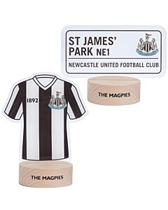 Newcastle United FC LED Dual Slide Light Maznun Football