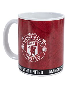Manchester United FC Identity Mug Maznun Football