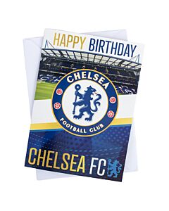 Chelsea FC Musical Birthday Card Maznun Football