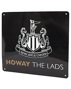 Newcastle United FC Tunnel Sign Maznun Football