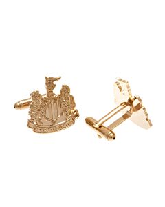 Newcastle United FC Gold Plated Cufflinks Maznun Football
