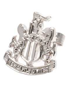 Newcastle United FC Sterling Silver Stud Earring Maznun Football