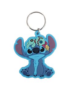 Lilo & Stitch Scrump PVC Keyring Maznun Football