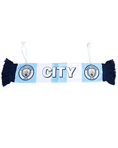 Manchester City FC Mini Car Bar Scarf Maznun Football