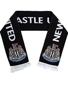 Newcastle United FC Crest Scarf-TM-05565 Maznun Football