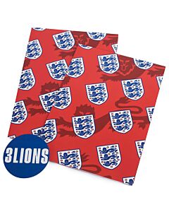 England FA Crest Gift Wrap Maznun Football