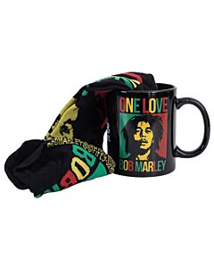 Bob Marley Mug & Sock Set Maznun Football