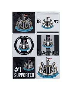 Newcastle United FC Car Decal Set Maznun Football