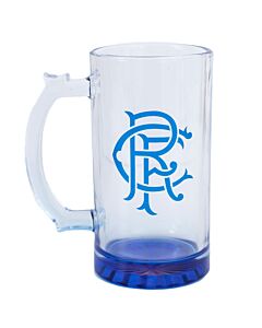 Rangers FC Stein Glass Tankard Maznun Football