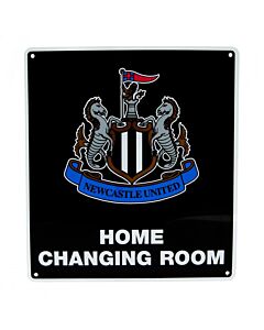 Newcastle United FC Home Changing Room Sign Maznun Football