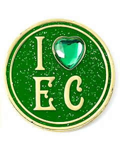 Wicked I Love Emerald City Pin Badge Maznun Football