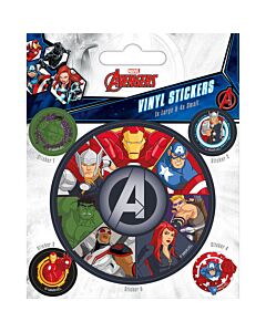 Avengers Stickers Maznun Football