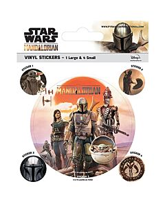 Star Wars: The Mandalorian Legacy Stickers Maznun Football