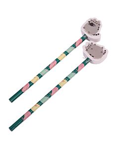 Pusheen 2pk Pencil & Topper Set Maznun Football