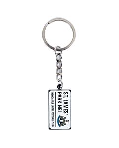 Newcastle United FC Street Sign Keyring-TM-04155 Maznun Football
